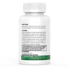 Plantonin New Zealand manufacturing seal indicating strict safety standards.