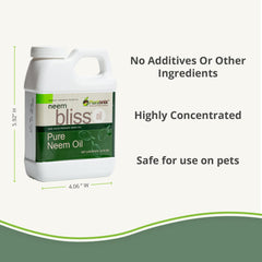 Plantonix Neem Bliss application concept for hair and skin care