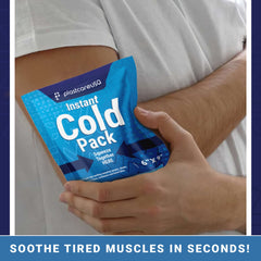 Single-use cold pack delivers temporary numbness without fridge