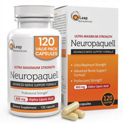 Platinum Health Alpha Lipoic Acid bottle front showing nerve support.