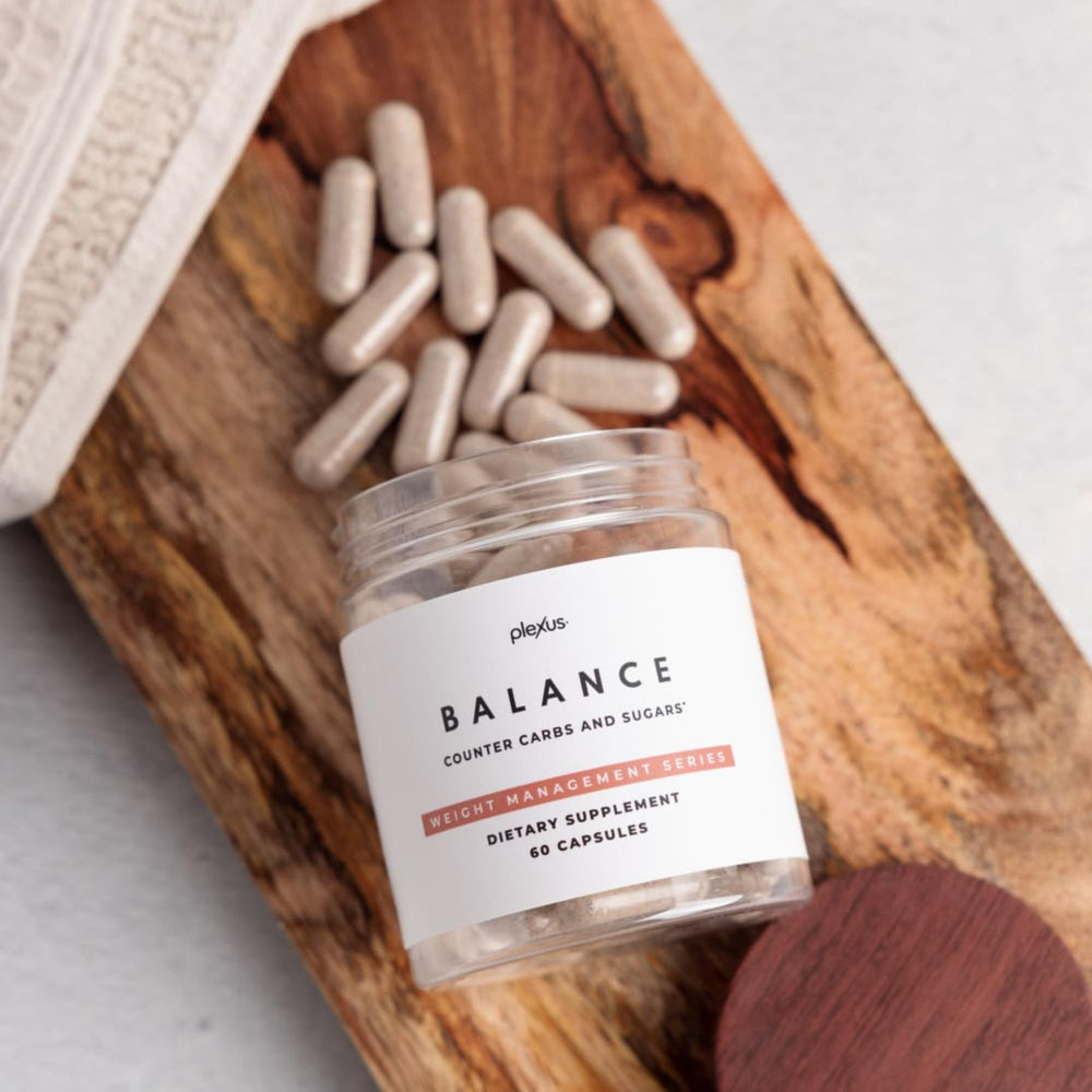 Plexus Balance label highlighting key ingredients for carbohydrate metabolism
