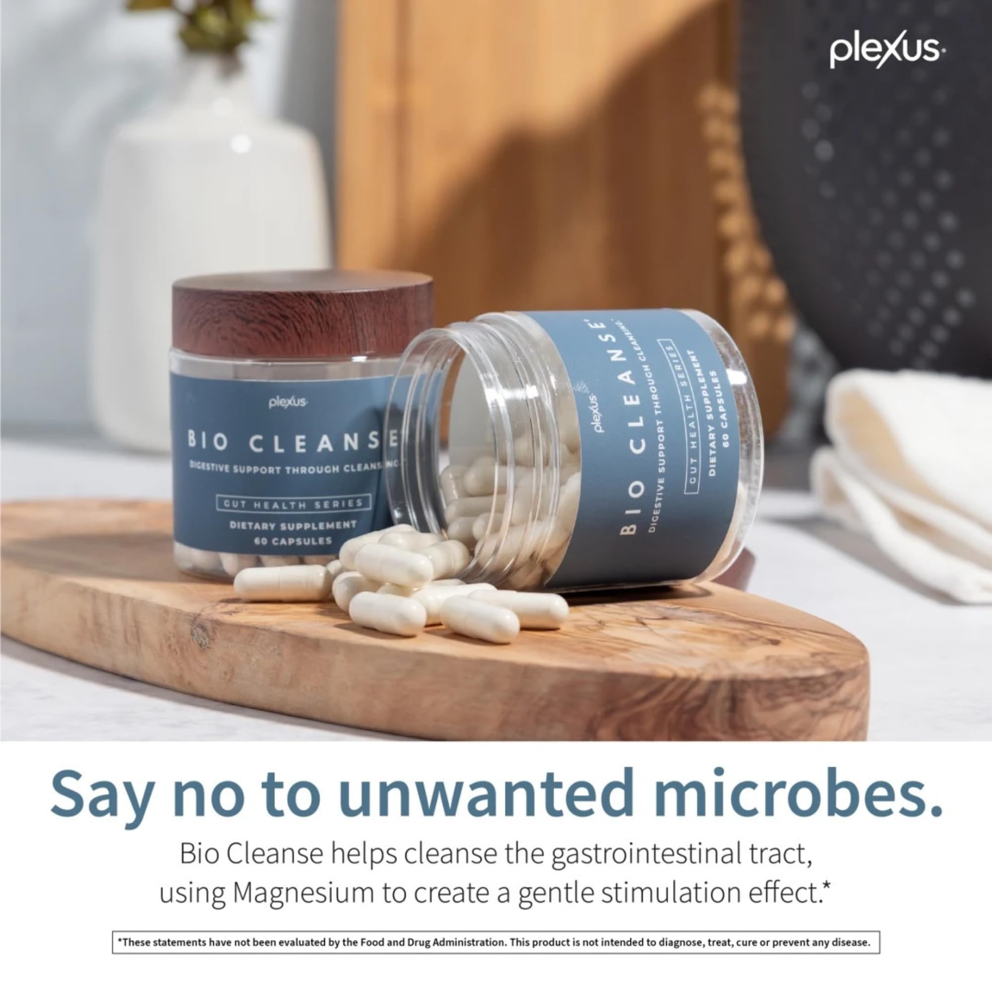 Plexus Bio Cleanse ingredients include vitamin C and citrus bioflavonoids for antioxidant support.