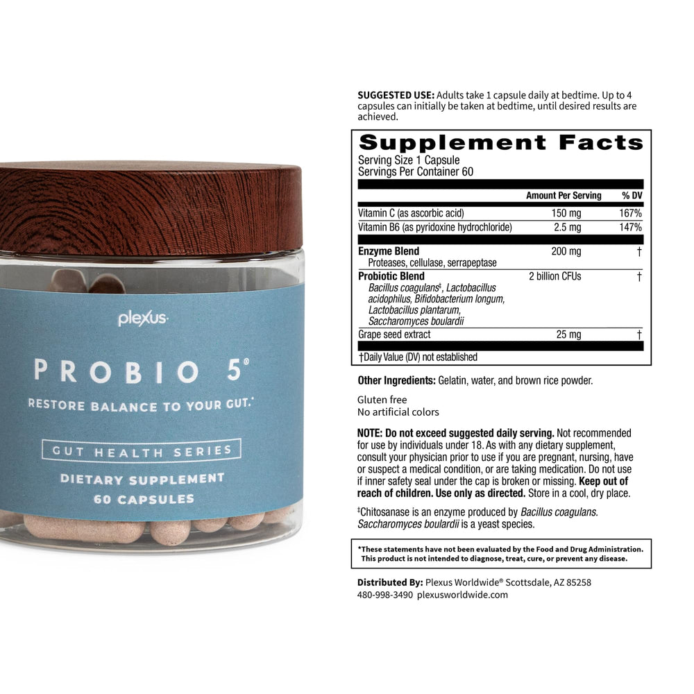 2-pack Plexus ProBio 5 packaging emphasizes value and convenience