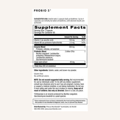 Ingredients panel shows five probiotic strains in Plexus ProBio 5