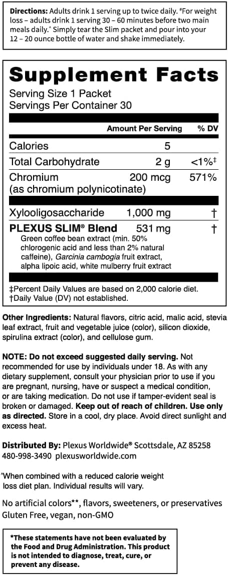 Plexus Slim MicroBiome 3-pack packshot emphasizes convenient daily servings.