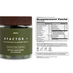 Plexus XFactor+ immune-support benefits emphasized on packaging.