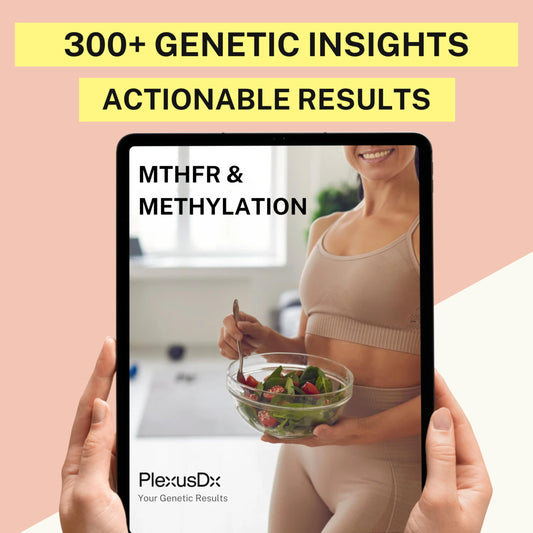 PlexusDX DNA reports dashboard showing personalized genetic insights