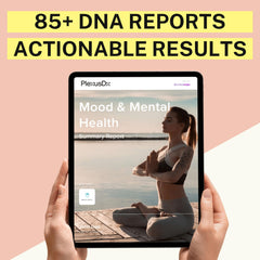 PlexusDX DNA sample collection image: simple at-home process for accurate results.
