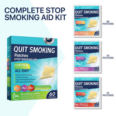 PLSHSBSE Quit Smoking Patches apply to clean, dry skin.