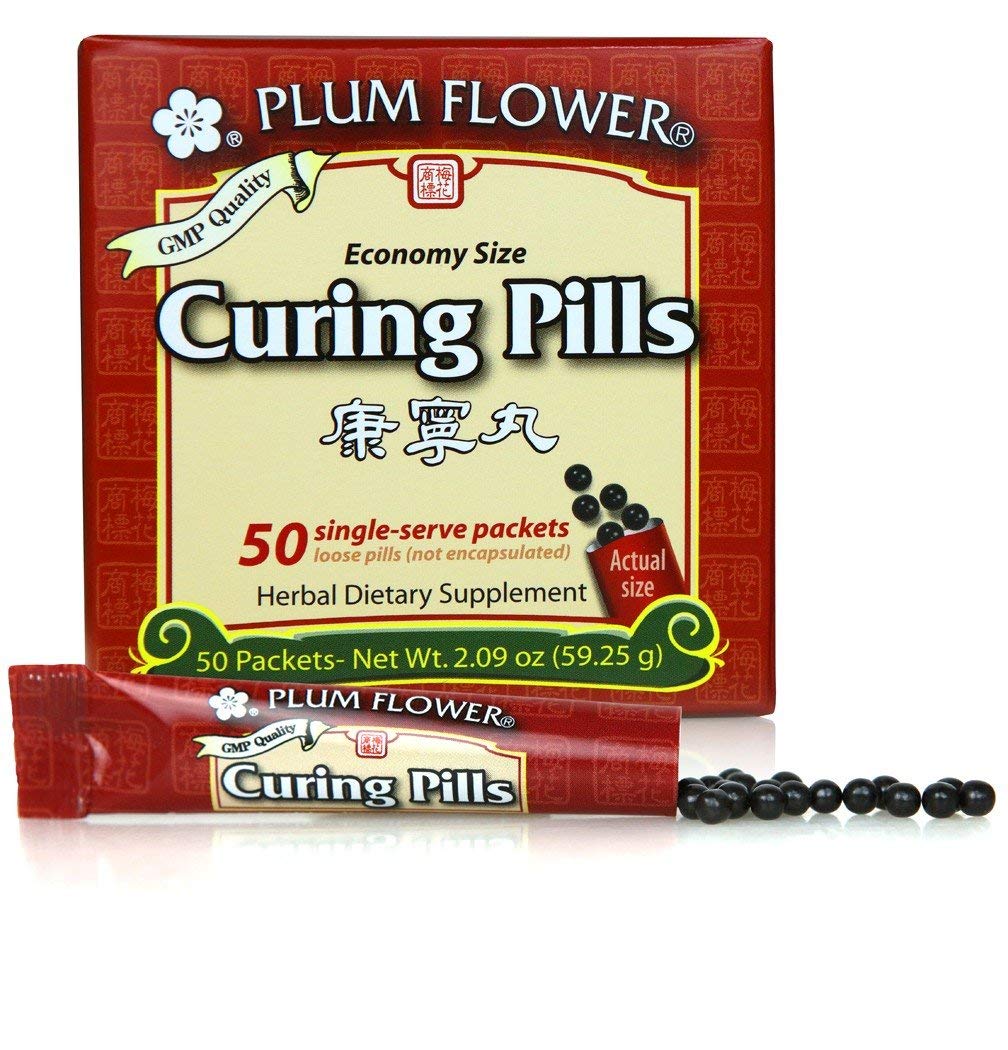 Plum Flower Kang Ning Wan curing pills stick pak for portable daily use and convenience.