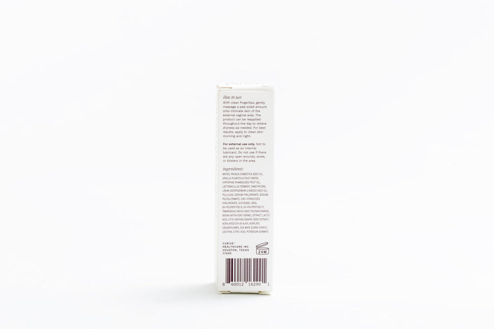 PLUM Vagiceuticals hyaluronic-acid illustration emphasizes lasting moisture