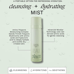 PLUM Vagiceuticals micellar cleansing action lifts impurities while preserving natural lipids.