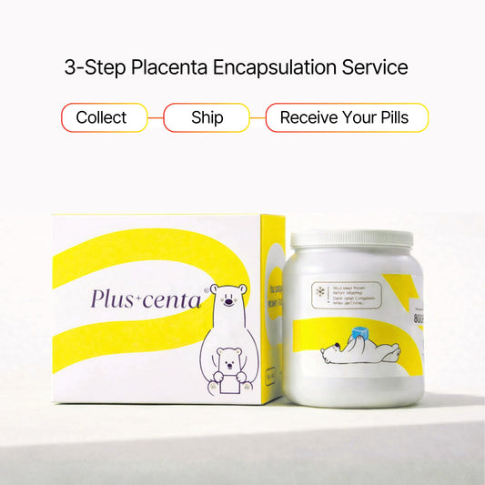 Plus+centa lab processing room shows professional care and controlled encapsulation.