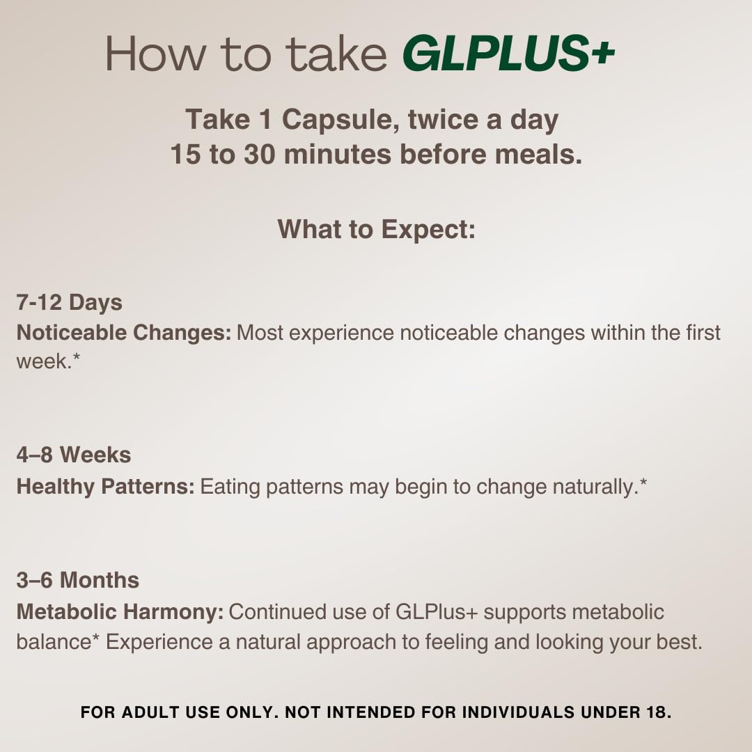 Plus+Ultra GLP-1 capsules held in hand to show size for daily use.