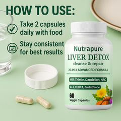 60 capsules per bottle for easy daily supplementation.
