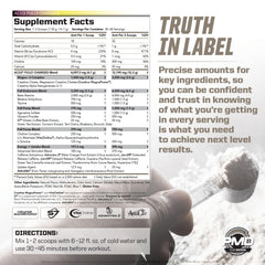 PMD ACG3 serving scoop enables precise, convenient pre-workout dosing.