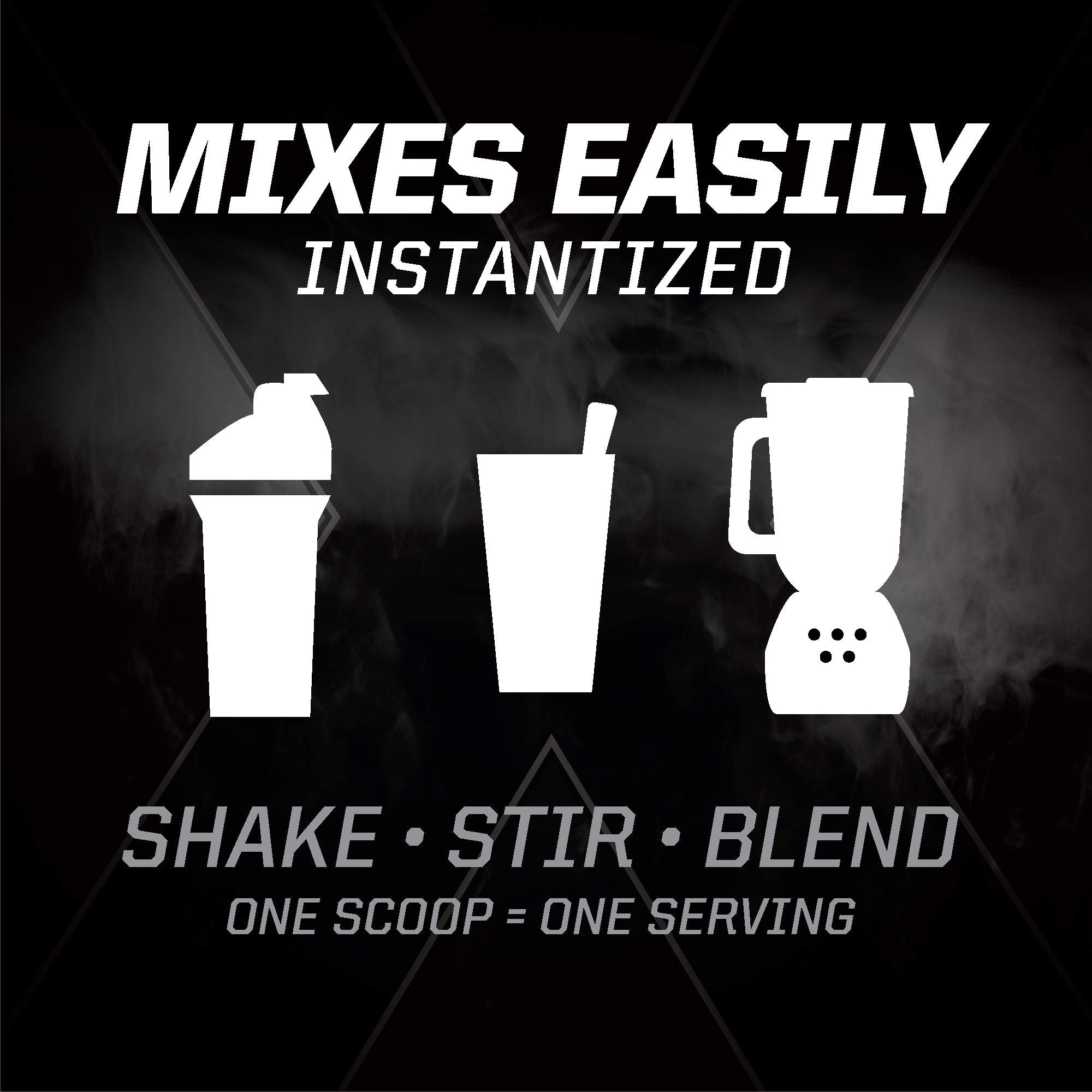 PMD Amplify XL serving scoop ready for a protein shake.