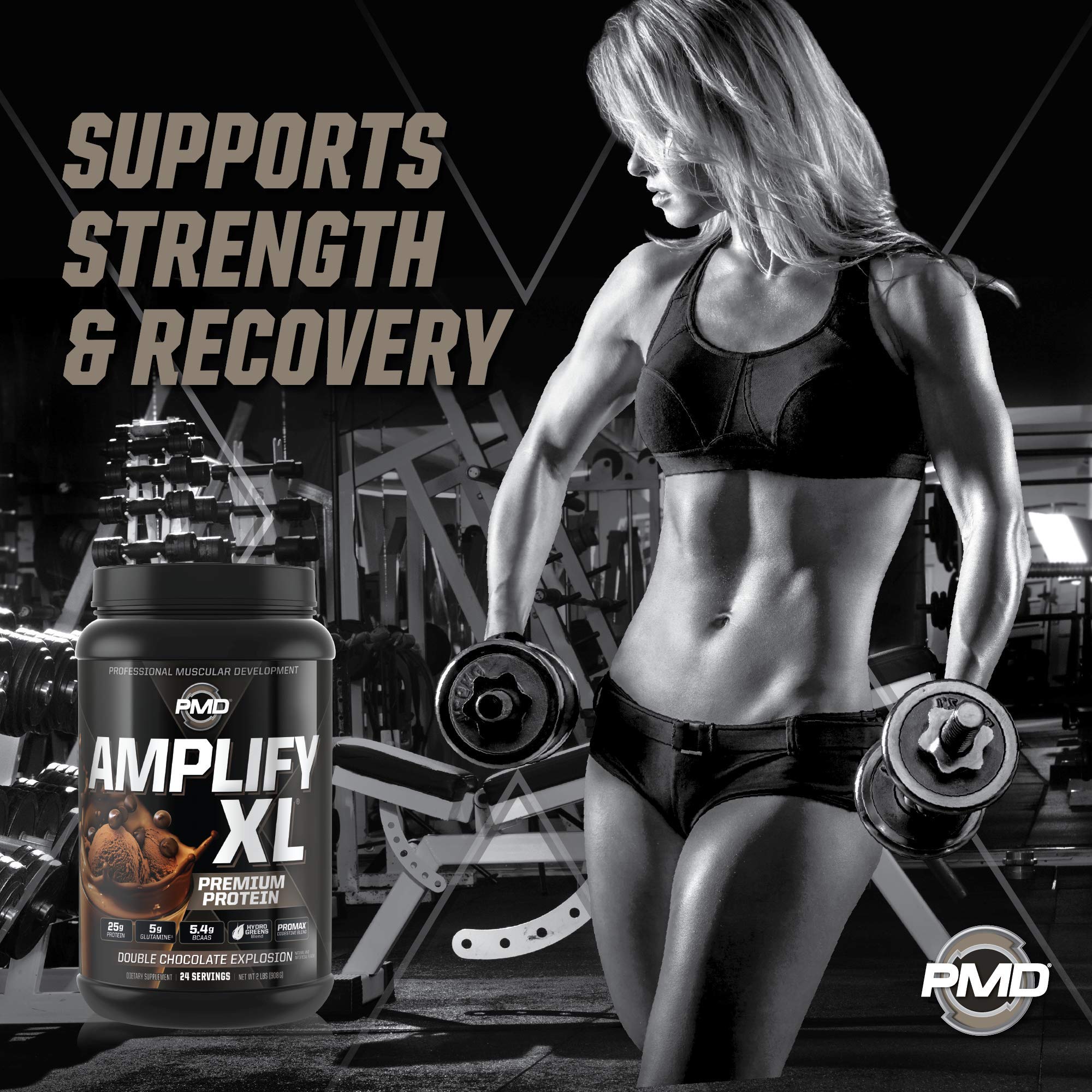 PMD Amplify XL shaker, smooth mixing for tasty shakes.