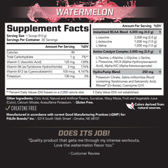 PMD BCAA Stim-Free scoop-dip highlights convenient serving for pre- or intra-workout mixing.