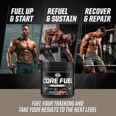 PMD Core Fuel Endurance pre-workout setup ready to power sessions.