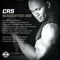 PMD CR5 active lifestyle shot captures a gym workout scenario.