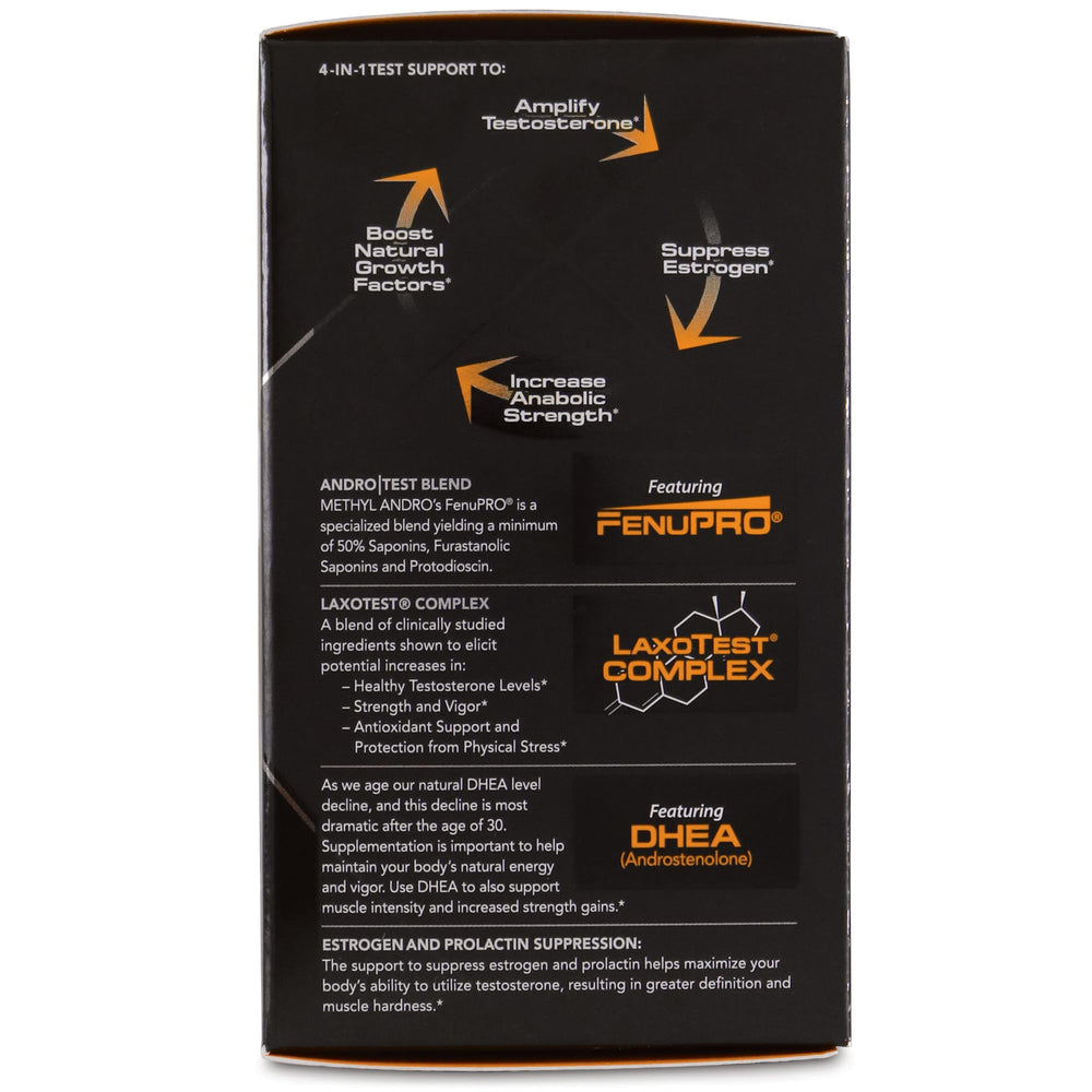 PMD Methyl Andro Pro-Estro Suppress blend visual highlights balance.