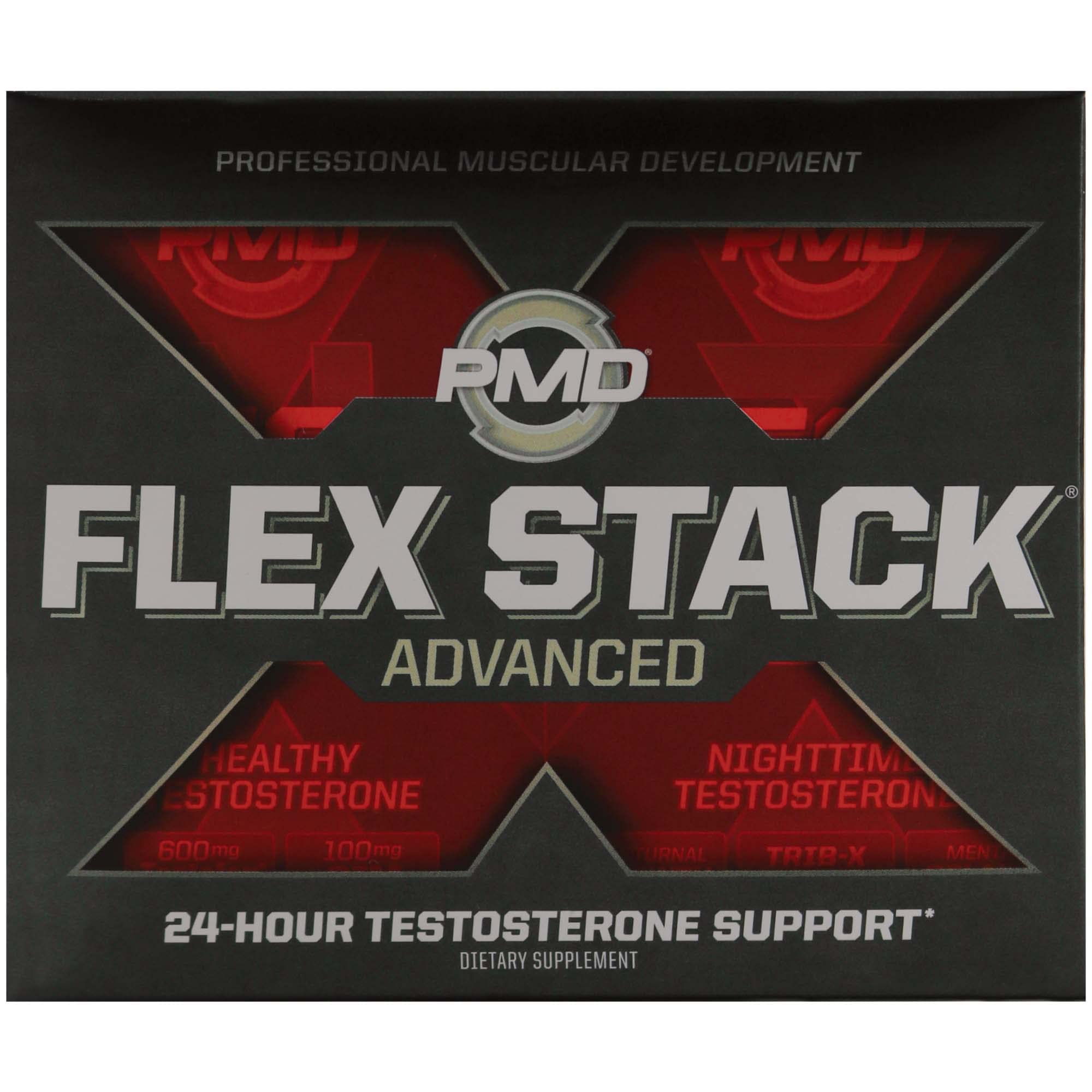 PMD N-TEST 600 Advanced bottle with capsules supports lean muscle potential.