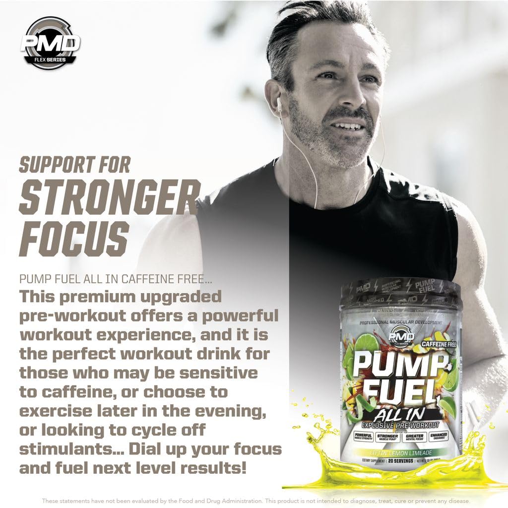 PMD Pump Fuel ALL IN Insanity level label signals high-energy sessions