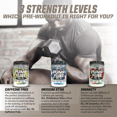 PMD Pump Fuel label closeup showing ingredient transparency