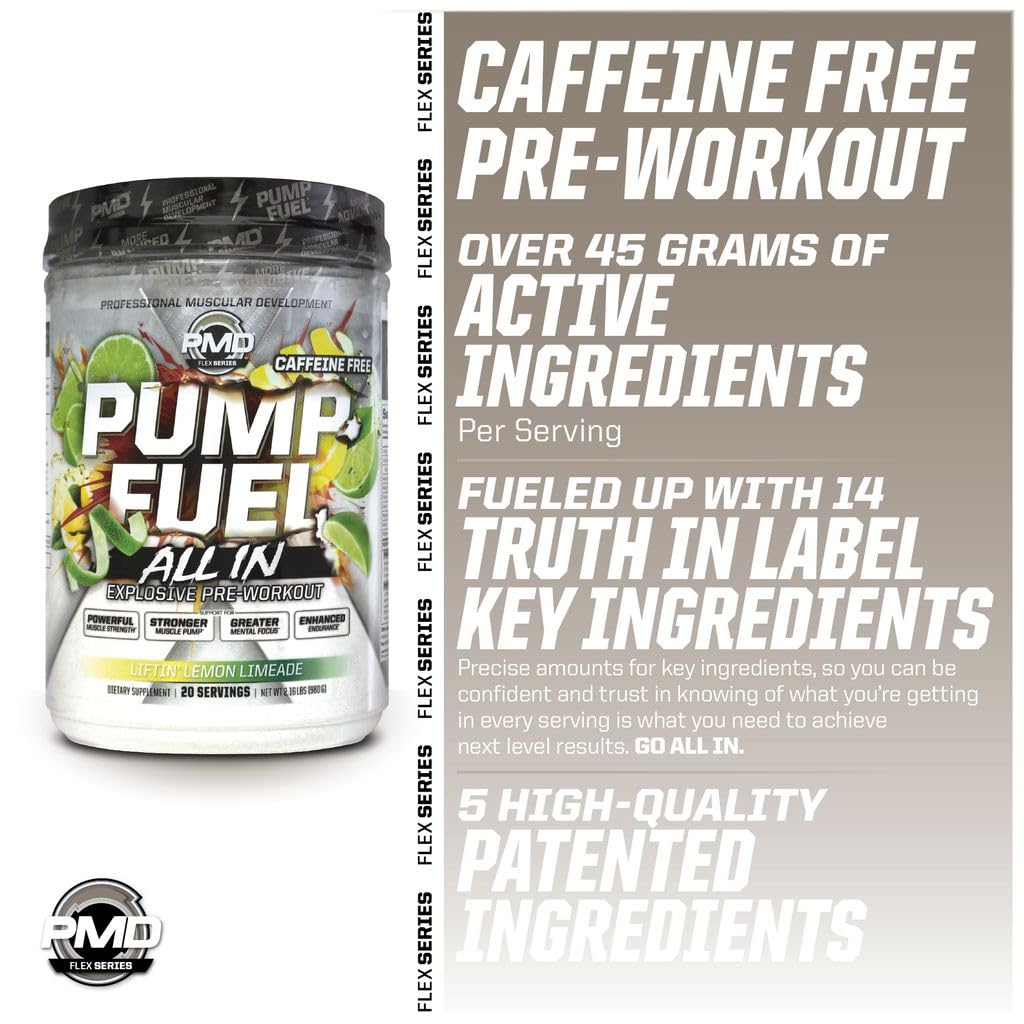 PMD Pump Fuel ALL IN serving scoop demonstrates convenient single-serving intake