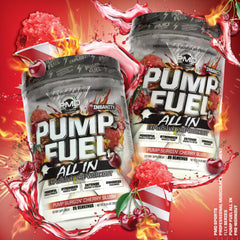 PMD Pump Fuel Insanity Cherry Slush nutrition facts provide quick reference