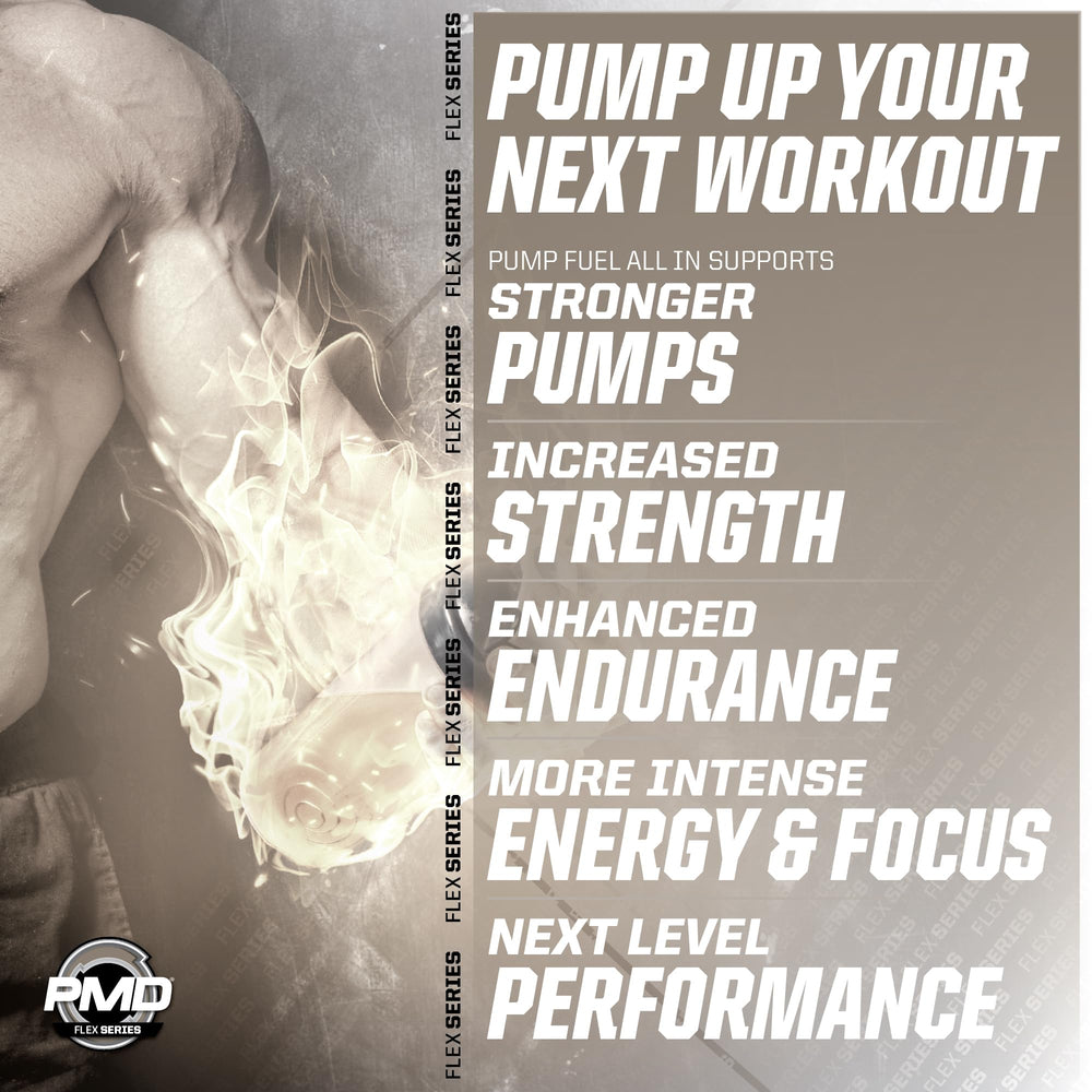 PMD Pump Fuel Insanity pre-workout portion ready to power sessions.