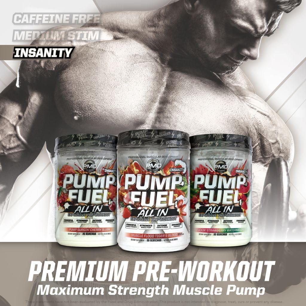PMD Pump Fuel nootropic profile highlight hints sharper focus during workouts.