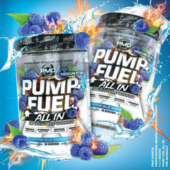 PMD Pump Fuel nutrition panel graphic highlighting key ingredients