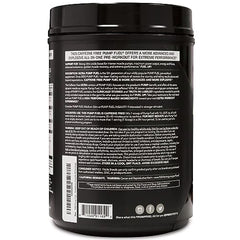 PMD Pump Fuel Ultra label closeup confirms transparent ingredient amounts for trust