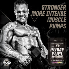 PMD Pump Fuel Ultra label closeup highlighting ingredient transparency