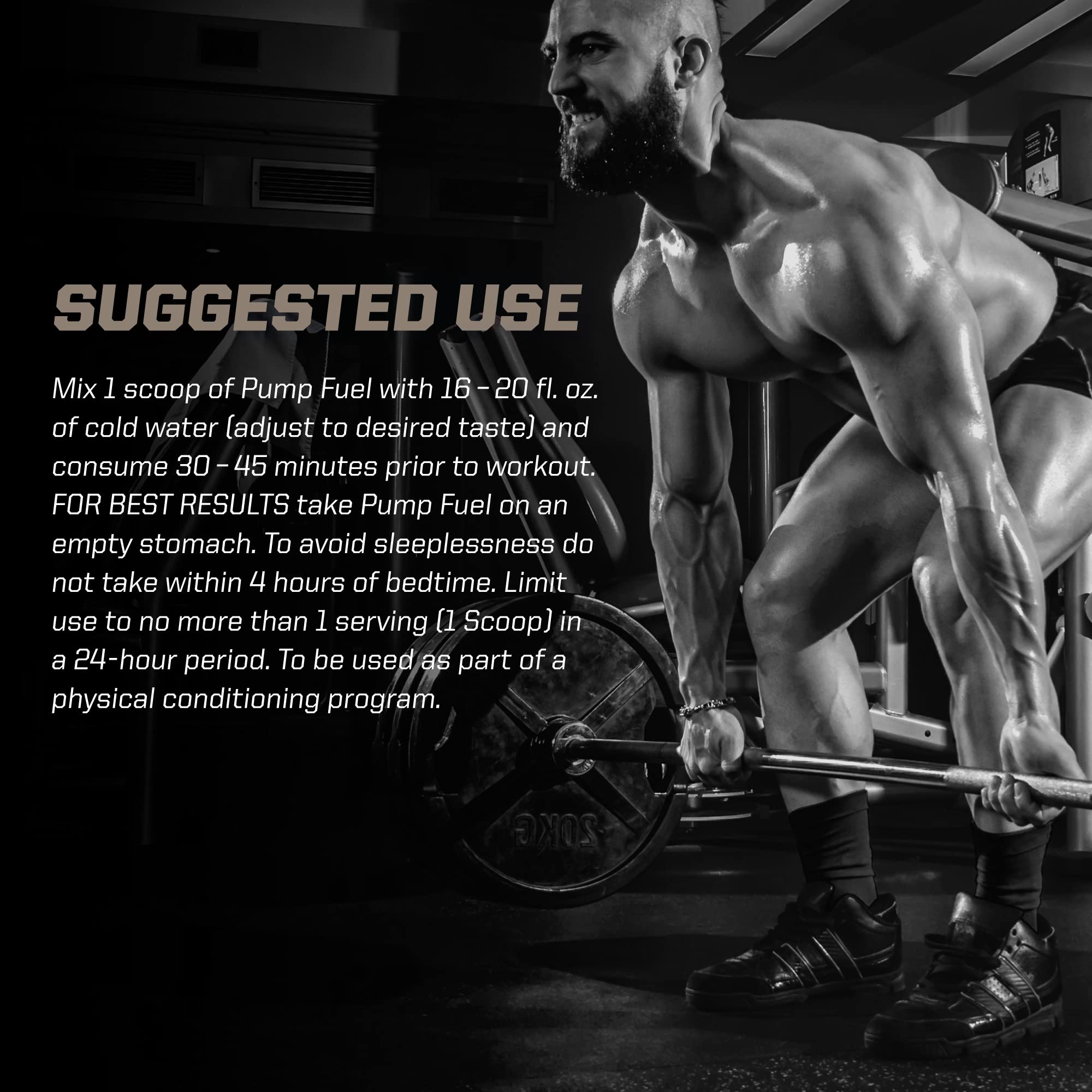 PMD Pump Fuel Ultra Island Punch tub close-up highlights creatine and nootropic ingredients