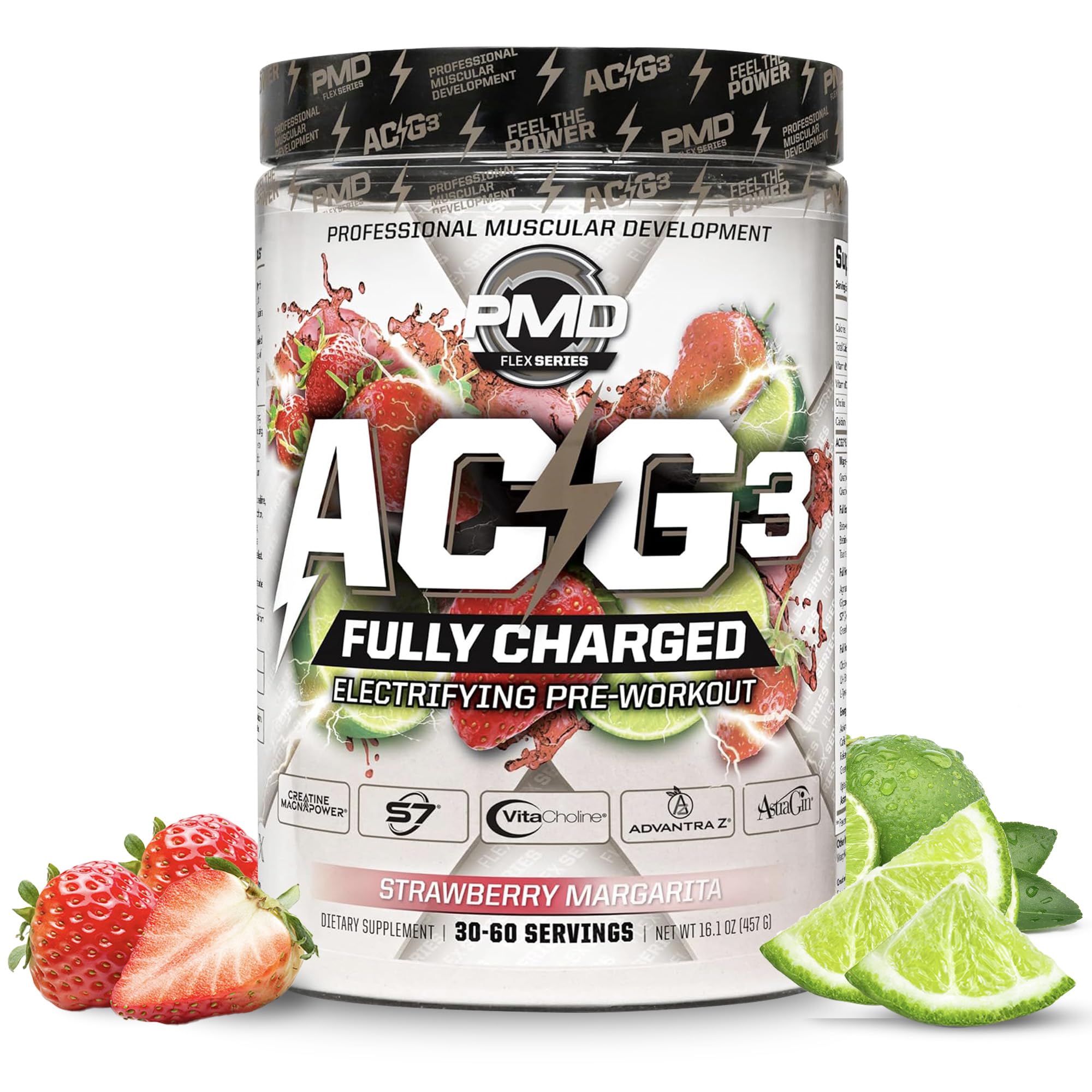 PMD ACG3 Fully Charged powder scoop for a quick energy boost before training.
