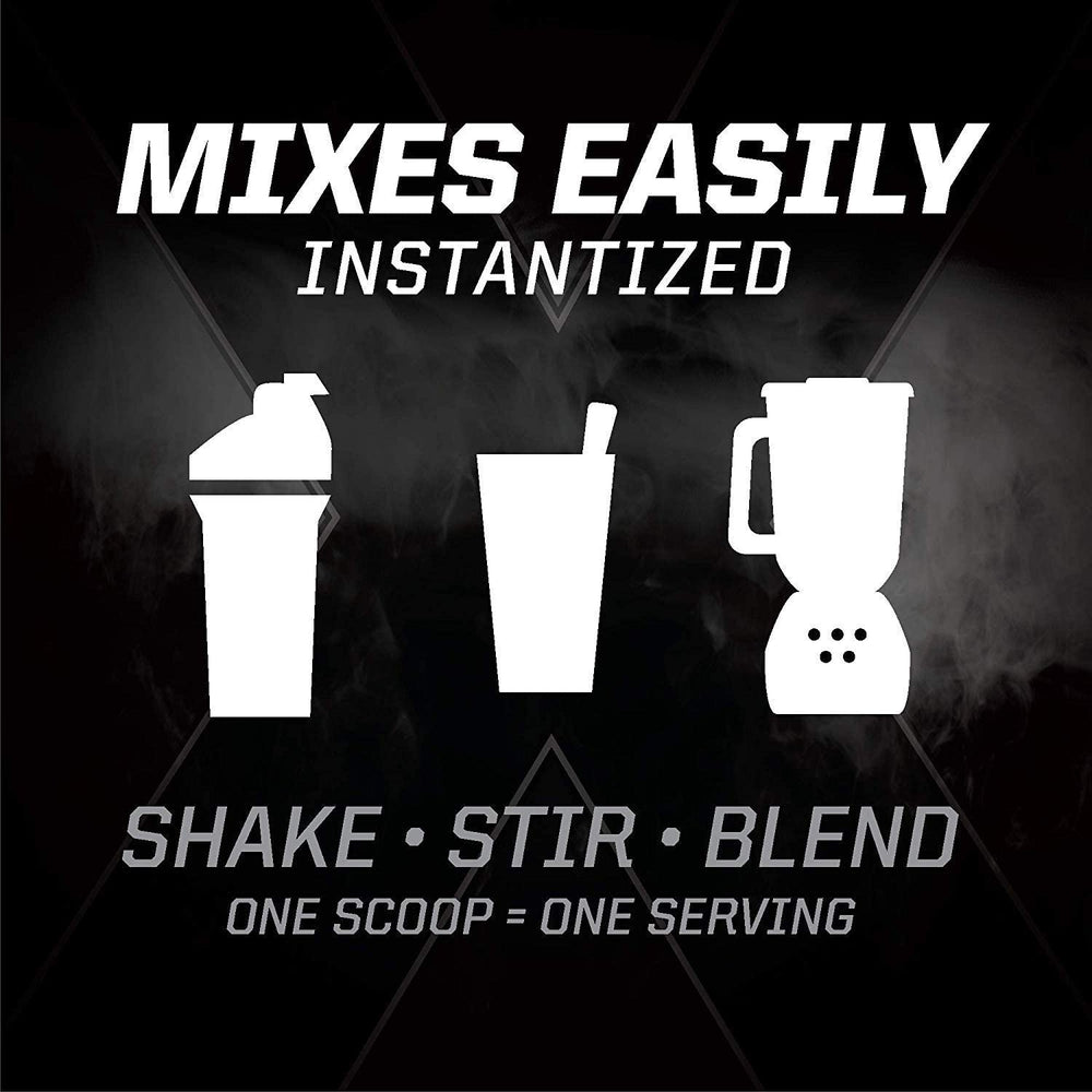 PMD Sports Amplify XL Mango Mania whey protein powder fuels muscles and supports recovery.