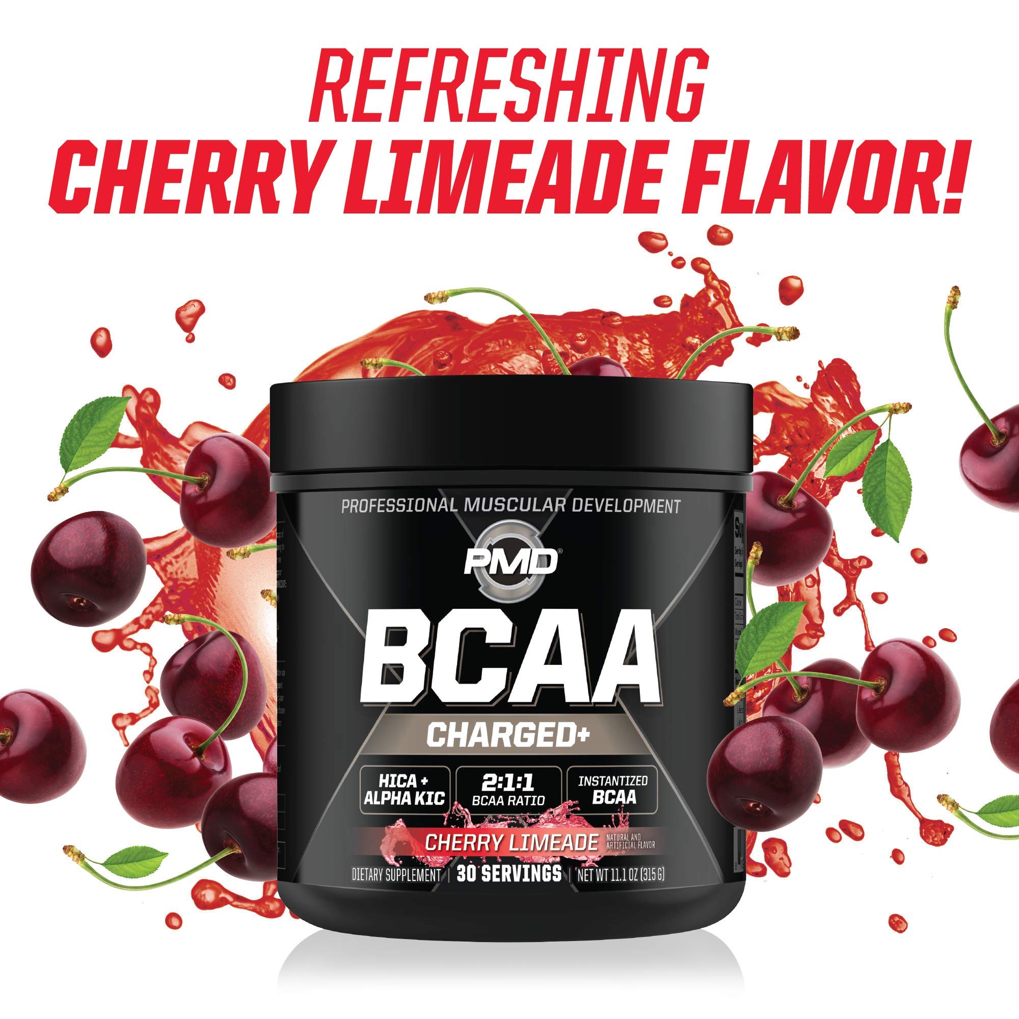 PMD Sports BCAA Cherry Limeade hydration and performance support during long sessions