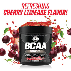 PMD Sports BCAA Cherry Limeade hydration and performance support during long sessions