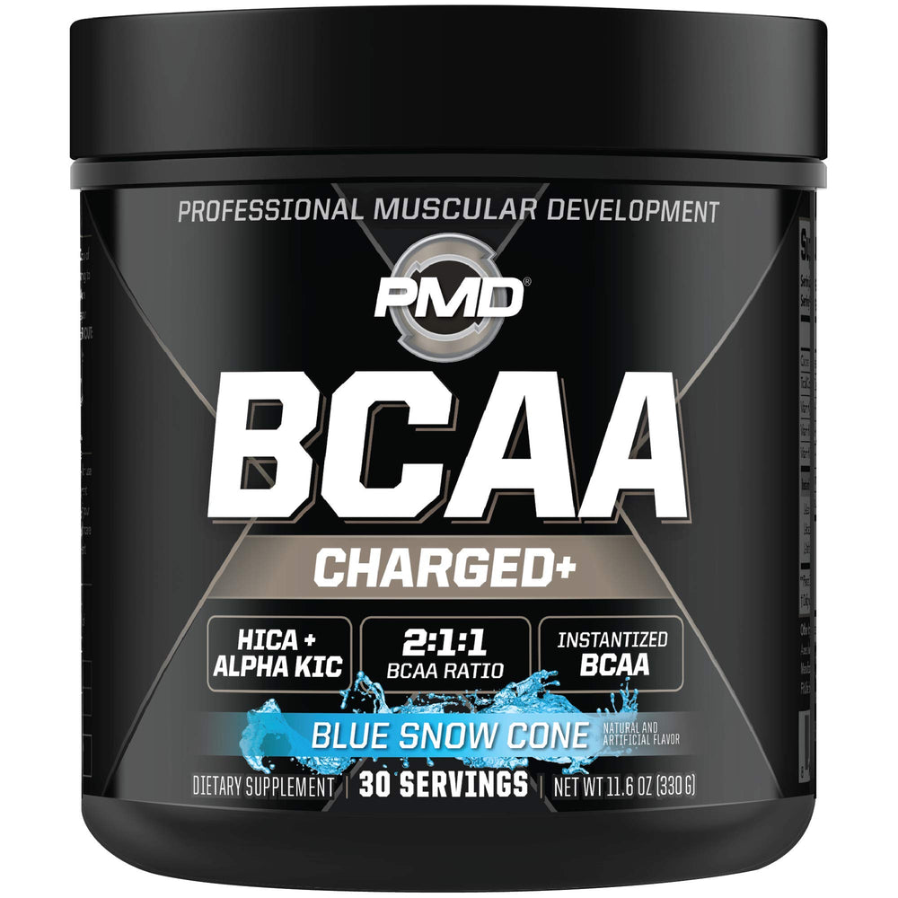 PMD Sports BCAA Charged bottle pour for rapid workout hydration and energy