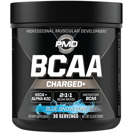 PMD Sports BCAA Charged bottle pour for rapid workout hydration and energy