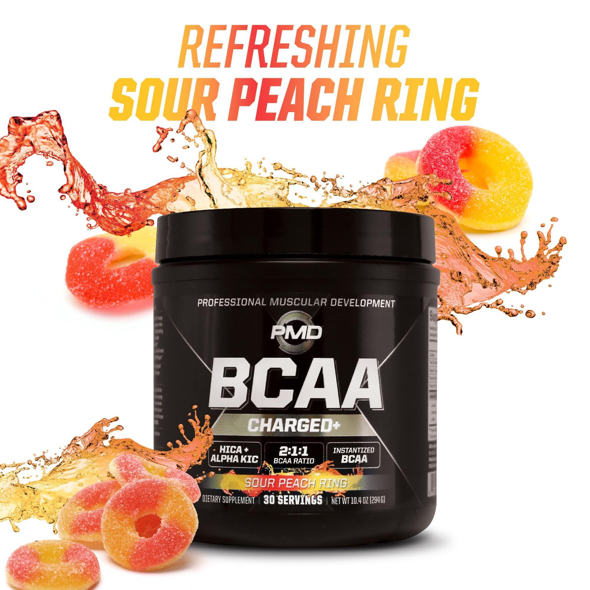 PMD Sports BCAA Charged powder dissolving easily during endurance training for consistent intake