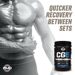 PMD CG5 pre and post workout scene showing flexible usage