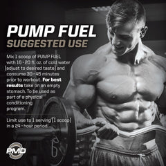 PMD Sports Pump Fuel nootropic profile suggests sharper focus during workouts.