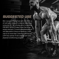 PMD Pump Fuel Ultra Insanity bottle label highlights transparency