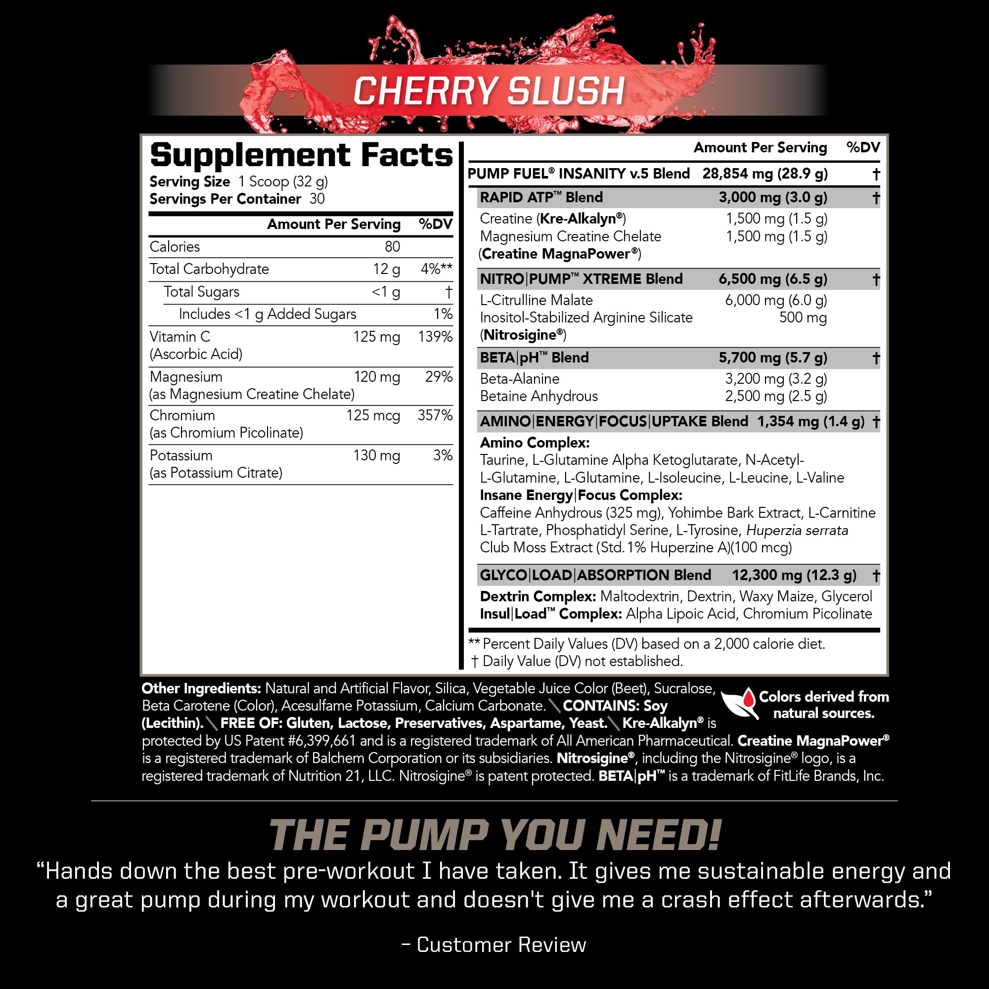 PMD Pump Fuel Ultra Insanity scoop beside powder for quick, precise pre-workout servings
