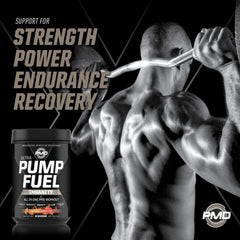 PMD Pump Fuel Ultra Insanity creatine blend supports steady energy output