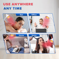 PMT Medical Infarex lamp shows 275W bulb for deep warmth and light delivery